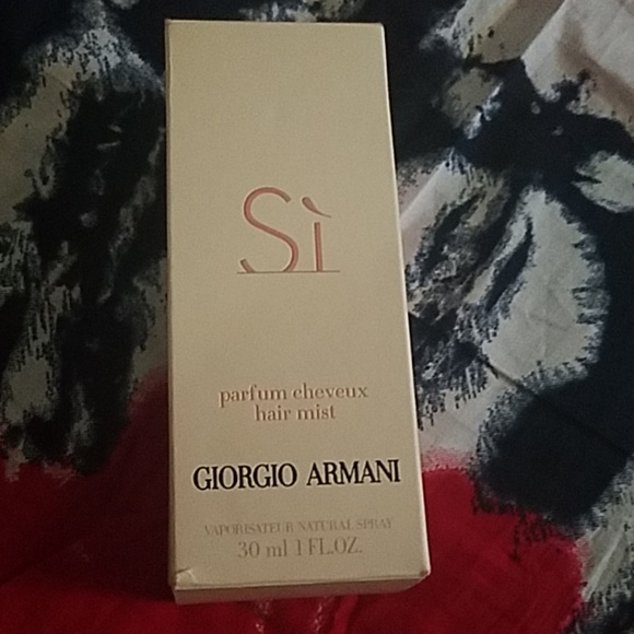 armani si hair mist